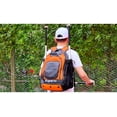 thumbnail image 5 of Ksports Baseball Bag Orange Backpack for Baseball, T-Ball & Softball Gear for Youth & Adults – Holds Bats, Helmet, Gloves with Shoe Compartment & Fence Hook, 5 of 7