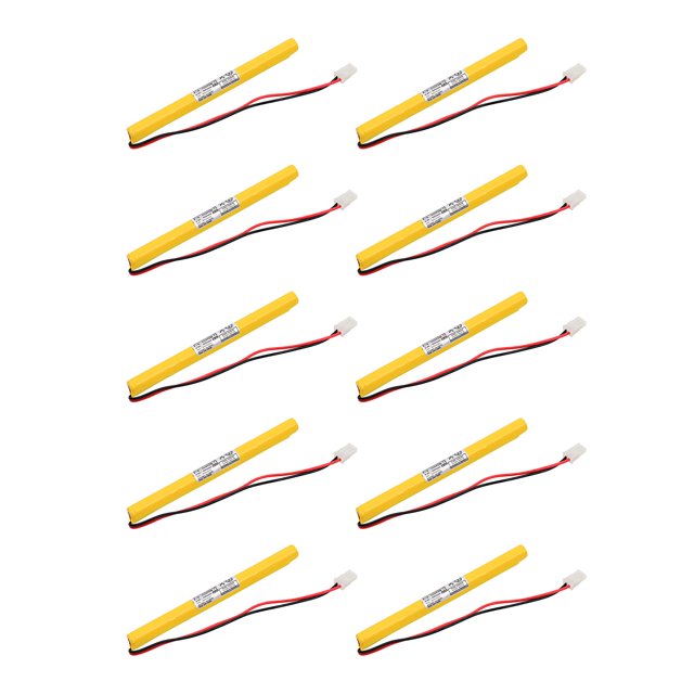 10pc Dantona Replacement Emergency Light Battery For Interstate LAP3305, Exell EBE-73 and more