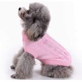 thumbnail image 5 of Suéter para perros, cálido, adecuado para perros pequeños, medianos y grandes, suéter de punto clásico lindo, adecuado para gatos o perros. (rosa m), 5 of 5