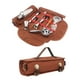 thumbnail image 2 of Ounissouiy Bolsa de viaje resistente y ajustable con correa para barman, bolsa para aventuras al aire libre, multibolsillos, duradera Almacenamiento y organización del hogar Marrón, 2 of 6