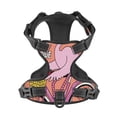 thumbnail image 4 of Lsque Flamingo Riding a Bicycle Dog Harness, No-Pull Pet Harness with 2 Leash Clips, Adjustable Soft Padded Dog Vest with Easy Control Handle for Large Dogs-Large, 4 of 9