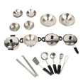 thumbnail image 4 of 20 Piezas de material acero Inoxidable Hugo Juguetes de Cocina en Miniatura, 4 of 7