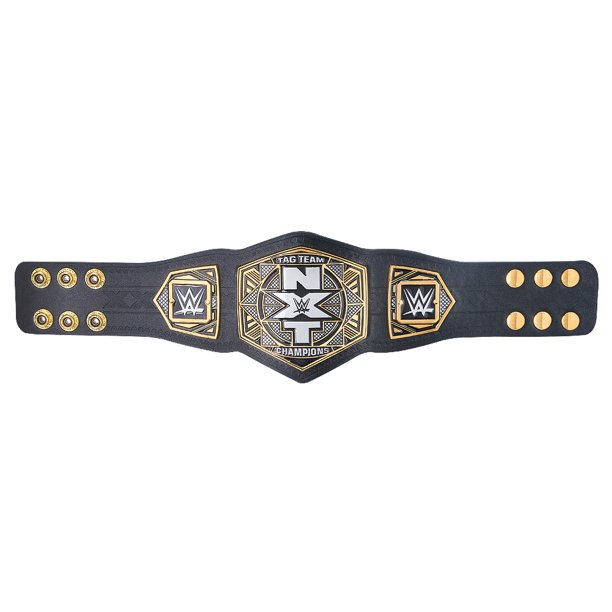 Official Wwe Authentic Nxt Team Championship Mini Replica Title Belt Multi Walmart Com