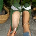 thumbnail image 4 of Willtoo Women’s Ballet Flats Round Toe Slip‑on Dress Casual Shoes, Non Slip Daily Work Mary Jane Flats Soft Light‑Weight Flat Footwear, 4 of 5
