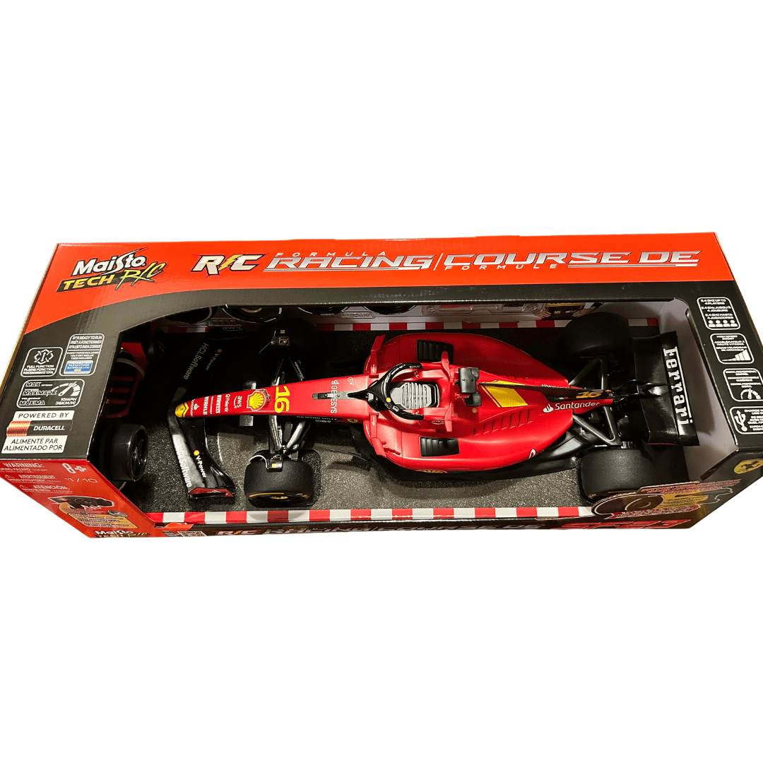 新品1/10ラジコン Ferrari SF-23 (Maisto社製) Maisto RC Ferrari SF-23 – Santander Edition (1:10 Scale) Charles