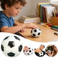 thumbnail image 1 of Jienlioq Squishy Soft Soccer Ball Toy Slow Rising Stress Ball Foam Fidget Ball for Kids Adults Party, 1 of 9