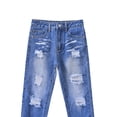 thumbnail image 4 of GYRATEDREAM Boy's Skinny Fit Ripped Destroyed Distressed Fashion Kids Denim Jeans Pants 5-13T, 4 of 9