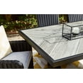 thumbnail image 6 of Signature Design by Ashley Beachcroft Outdoor Dining Table in Black & Gray, 6 of 9