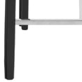 thumbnail image 6 of SAFAVIEH Jason Square Mid Back Counter Stool, Black (Set of 2), 6 of 8