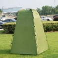 thumbnail image 3 of Pop Up Privacy Shower Tent Portable Outdoor Sun Shelter Camp Toilet Changing Dressing Room(Green), 3 of 6
