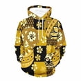 thumbnail image 3 of Sudadera con capucha retro con estampado de flores en 3D para hombre, sudadera con gráfico floral, jerseys de manga larga estilo Harajuku Street, ropa para hombre y mujer, 3 of 5