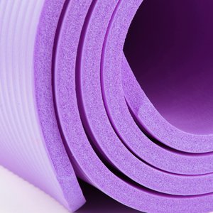 Fitness Pad, Yoga Cushion, Yoga Pad Mat, Purple/ Sit-ups Yoga for Knees Back Ankles Bodybuilding Purple