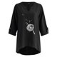 thumbnail image 4 of Moda Mujer Camiseta de manga larga Otoño Frente abierto Prendas de abrigo sueltas Impresión Blusa Abrigo Tops Fridja  czfsfas5017, 4 of 5