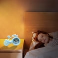 thumbnail image 2 of Kids Bicycle Alarm Clock Silent Desk Clock Battery Operated Plastic Table Clock For Your Bedroom And Study Room Decoration, 2 of 6