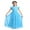 Blue, variant on iiniim Kids Girls Cami Figure Ice Skating Dress Sequins Gymnastic Ballet Latin Dance Leotard High-Low Hem Skirt