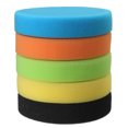 thumbnail image 3 of Flmtop 6 Inch 150mm Sponge Buffer Soft Polishing Sponge Round Polishing Pad for Car, 3 of 10
