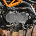 thumbnail image 4 of 110Cc 125Cc 140Cc Pit Dirt Bike Left Engine Stator Magneto Cover Casing Case Silver, 4 of 5