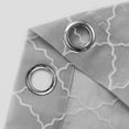thumbnail image 4 of Coofit Rideau de Fenêtre Transparent Polyester Broderie Simple Gaze de Fenêtre Rideau à Passe-Tringle, 4 of 10