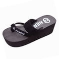 thumbnail image 1 of Summer Women Thick Bottom Sandals Non-Slip Flip Flops Sandals Beach Slippers, 1 of 8