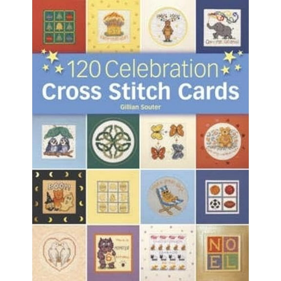 Pre-Owned 120 Celebration Cross Stitch Cards Hardcover