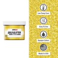 thumbnail image 3 of Tinta Rapid Cure Gold Glitter para serigrafía de Screen Print Direct, 473 ml, 3 of 6