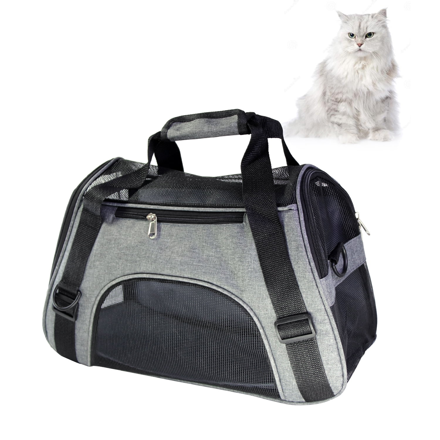 perfrom Airline Approved Pet Carrier,Soft Sided Cat Carriers for Small