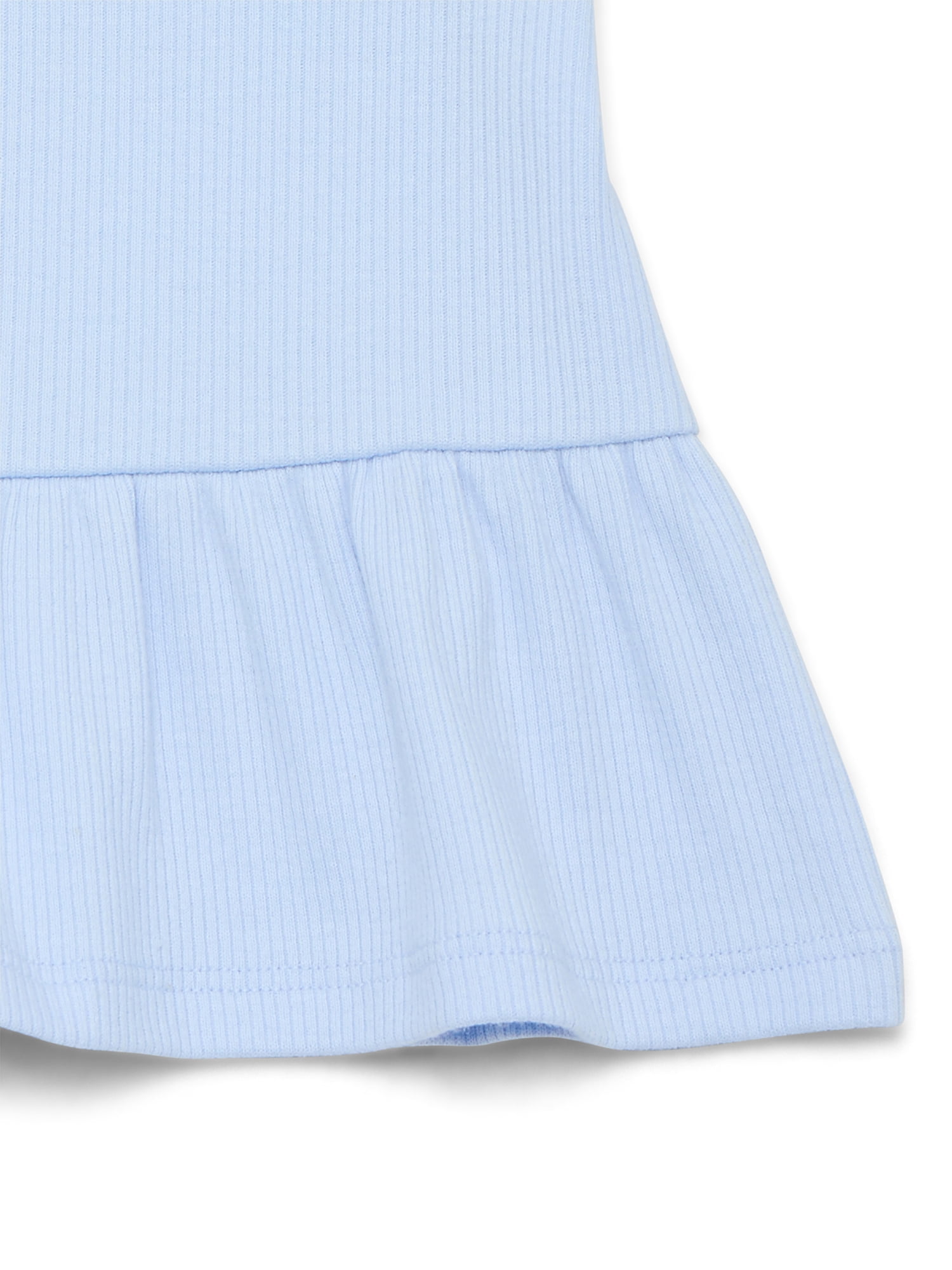 Wonder Nation Baby Girl Peplum Tee, Sizes 0-24 Months