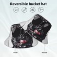 thumbnail image 2 of Balery Cool French Bulldog Wine Sombreros para el sol para hombre y mujer, sombrero de pescador con UPF 50+, 2 of 6