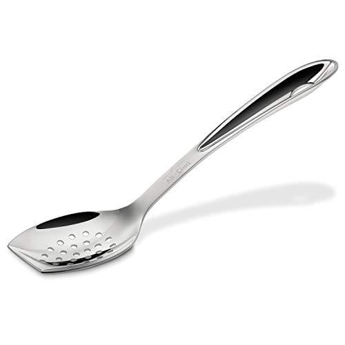 all-clad t233 stainless steel cook serving slotted spoon, silver - Walmart.com - Walmart.com