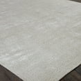 thumbnail image 4 of Handmade Mosaic Hand-loomed Solid Color Area Rug Platinum 8'6" x 11'6" 9' x 12', 4 of 5