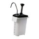 thumbnail image 2 of Dispensador de salsa con bomba de 2,5 L, botella con bomba para condimentos, herramienta manual para dispensar condimentos. blanco, 2 of 9