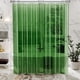 thumbnail image 3 of Cortina de ducha AmazerBath Premium EVA transparente de color verde pino, 3 of 8