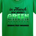 thumbnail image 4 of Inktastic In March We Wear Green Cerebral Palsy Awareness Youth T-Shirt, 4 of 5