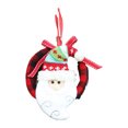 thumbnail image 1 of Inteprter Colgante de Navidad, adorno de Navidad, de puerta, tamaño compacto, ahorro de espacio, accesorios para festivales, dulce regalo, Kits de decoración para fiestas Patrón de ancianos Inteprter HA070031-02B, 1 of 1