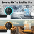 thumbnail image 3 of Satellite Suction Cup Mount for Car Window and Sunroof Aluminum ABS Stable Satellite Dish Suction Cup Mounting Kit for Boat RV Driving, 3 of 7