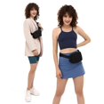 thumbnail image 2 of LEZMORE Unisex Fanny Pack Mini Belt Bag Small Fashion Waist Packs,Gray Leopard Print, 2 of 9