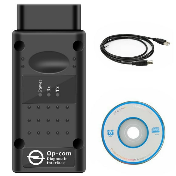 Car Diagnostic Scanner Tool for Opel Vauxhall Vectra-C Astra-H Zafira-B 1990-2010+ OBD2 Diagnostic Code Reader Scanner Tool Automotive Diagnostic Scan Tool with USB Cable and CD