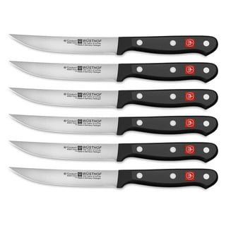 Wusthof Classic Ikon 8-Piece Steak Knife Set with Wood Case