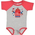 thumbnail image 3 of Inktastic Robot Little Brother Boys Baby Bodysuit, 3 of 5