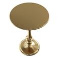 thumbnail image 6 of Lavish Home Iron Pedestal Accent End Table with Vintage Gold Finish, 6 of 7