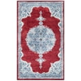 thumbnail image 3 of SAFAVIEH Brentwood Cahal Oriental Area Rug, Red/Ivory, 3' x 5', 3 of 14