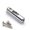 Silver color, variant on Necvior 41.5x8.5mm Individual Guitar Tube Bridge Coated for Improved Guitar Performances