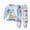 H164-Light Blue, variant on TOWED22 Toddler Boys Pajamas 2 Piece Set Long Sleeve Print Top and Pants Cotton Pjs Sleepwear Jammies Fall Winter 6-12 Months 12-24 Months 2t 3t 4t 5t 6t 7t 8t 9t Children,Green,5-6 Y