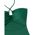 thumbnail image 5 of Traje de baño tipo bikini de una pieza con falda para mujer, 5 of 5