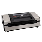 NESCO® Vacuum Sealer, Heavy-Duty with Double Heat Seal, Dual Pump, Accessory Port for Jars, Includes 11 & 8 Rolls, Ideal for Meat Storage & Sous Vide, VS-12