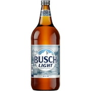 Busch Light Beer 40 fl oz Bottle, 4.1% ABV