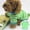 Green, variant on Spring Easter Themed Striped Dog T-Shirt, Soft Pet Apparel Costume for Small to Medium Puppy