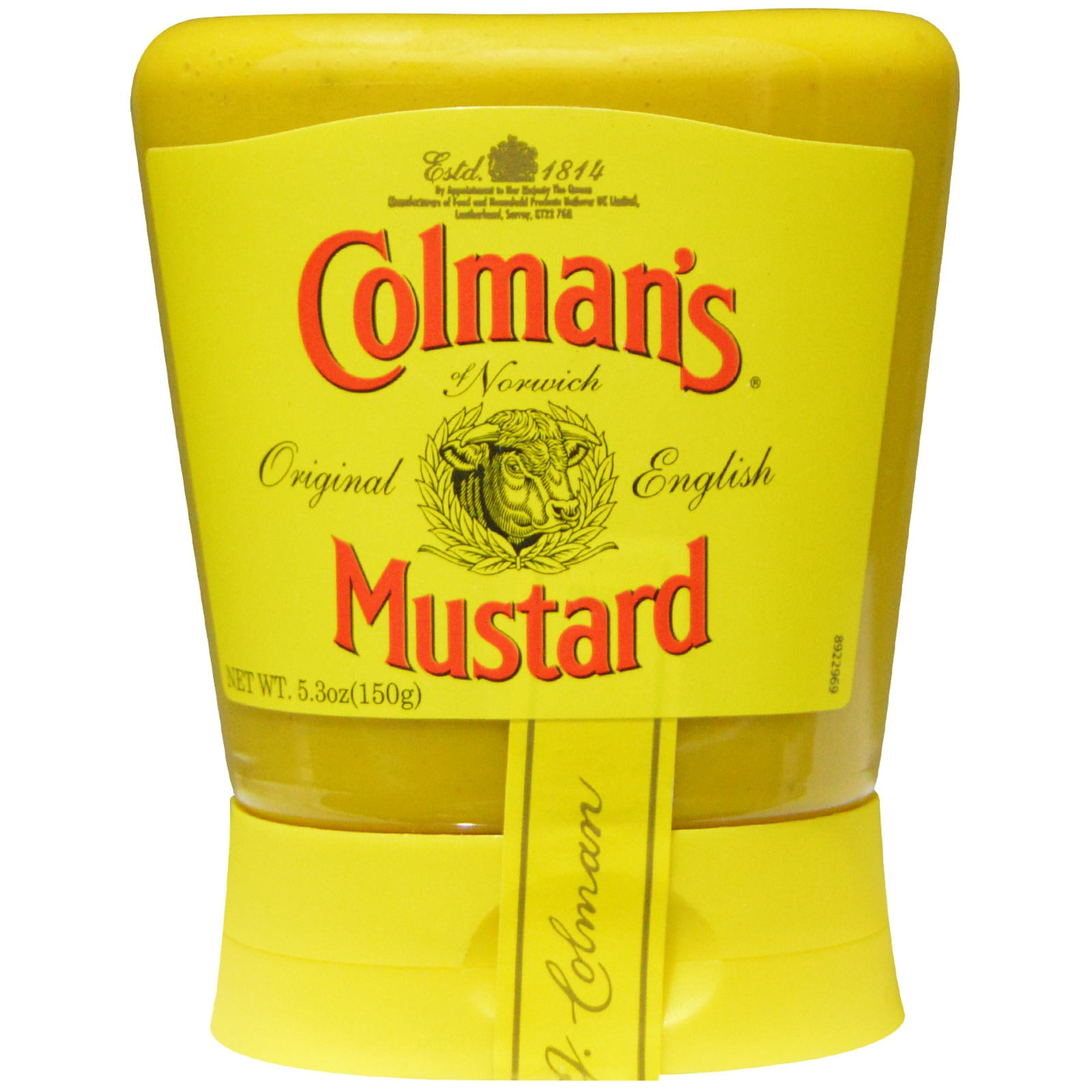 Colman's, Original English Mustard, 5.3 oz (pack of 4)