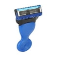 thumbnail image 2 of Men Shaving Razors, Convenient Portable  Blade Head Removable Button Blade   For Arms Blue, 2 of 8