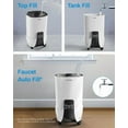 thumbnail image 3 of Humidifiers for Home, Large Room 2000 Sq.ft, 4.2Gal/16L Top Fill Cool Mist Whole House Humidifier, White, 3 of 9